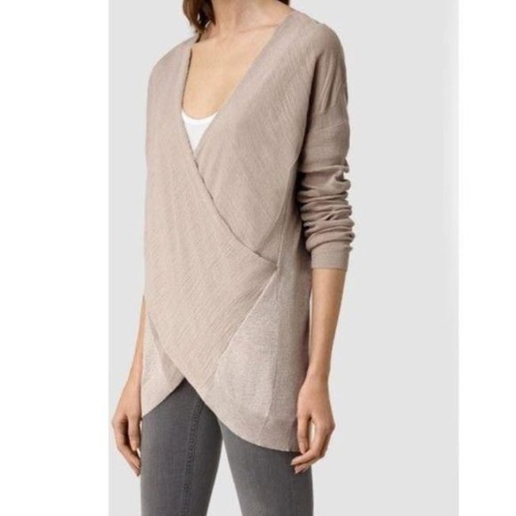 All Saints Sweaters - All Saints Twist Jumper Keyhole Sweater Top